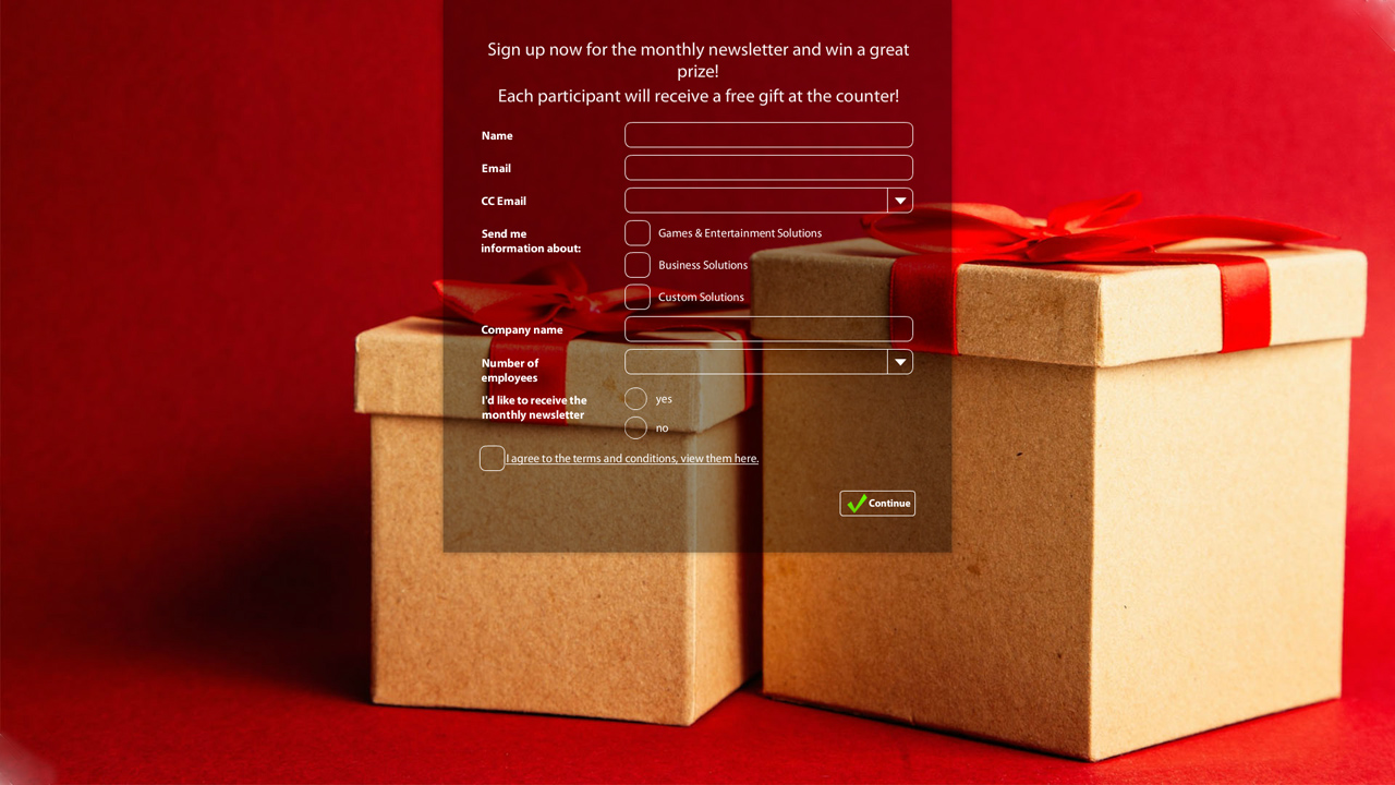 QR code sign linked form example
